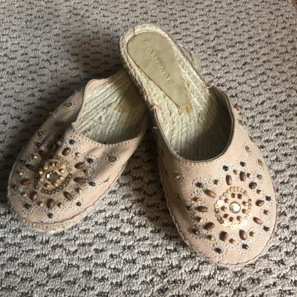 Slipper flat espadrilles